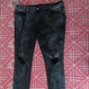 cooper 9 los angeles distressed jeans black 38 (38x30)